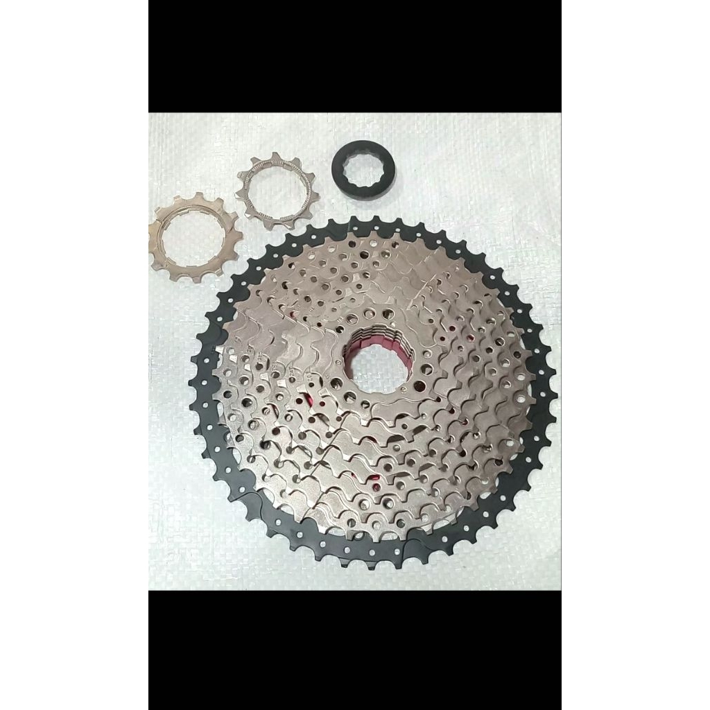 SPROCKET 10 SPEED CASSETTE GER SUSUN 10 SLOP 11 - 46T