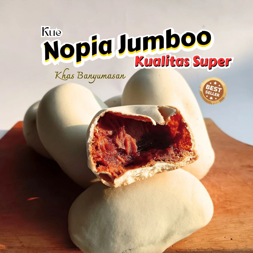 Nopia Jumbo Super Khas Banyumas Oleh-oleh Khas Banyumas Kue Tradisional