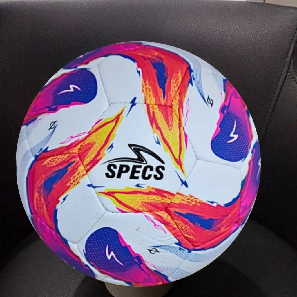 SPECS Bola Sepak Specs Size 5 Kulitas Bagus Bola Bonus Pentilator Dan Jaring Bola