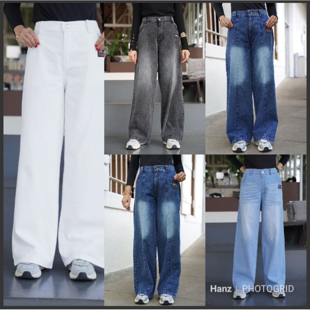 Celana Kulot SOFT JEANS By GYL Authentic ORI