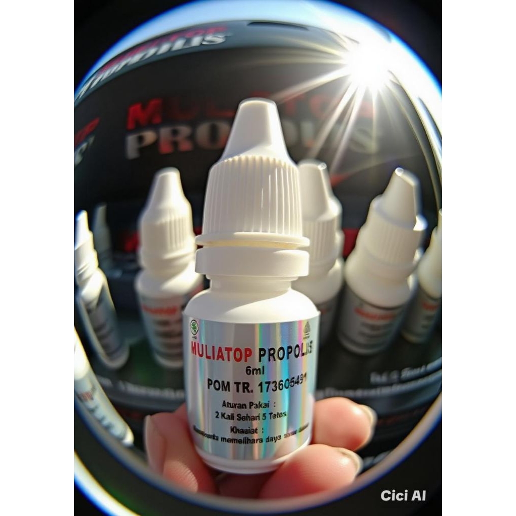 MuliaTop Propolis 5 botol Original / Asli by Member