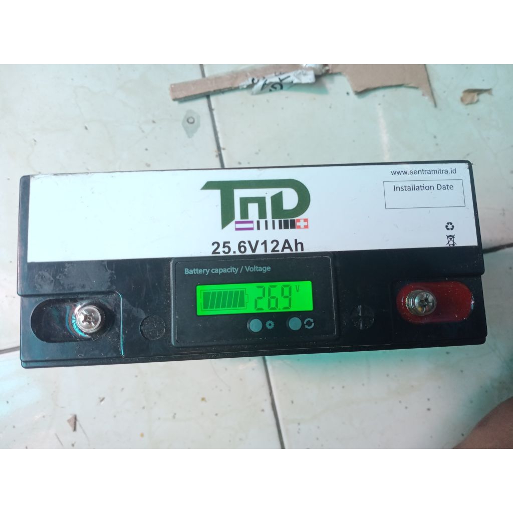 Aki litium 24 volt 12 ah