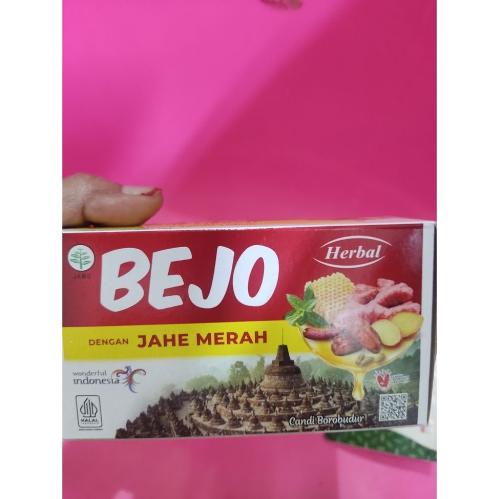 bejo jahe merah 6 sachet