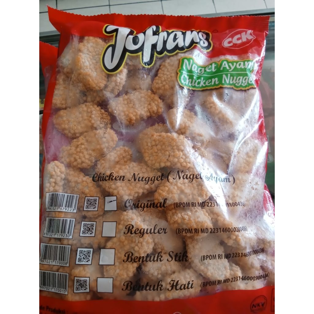 Jofrans Nugget Crispy 1kg