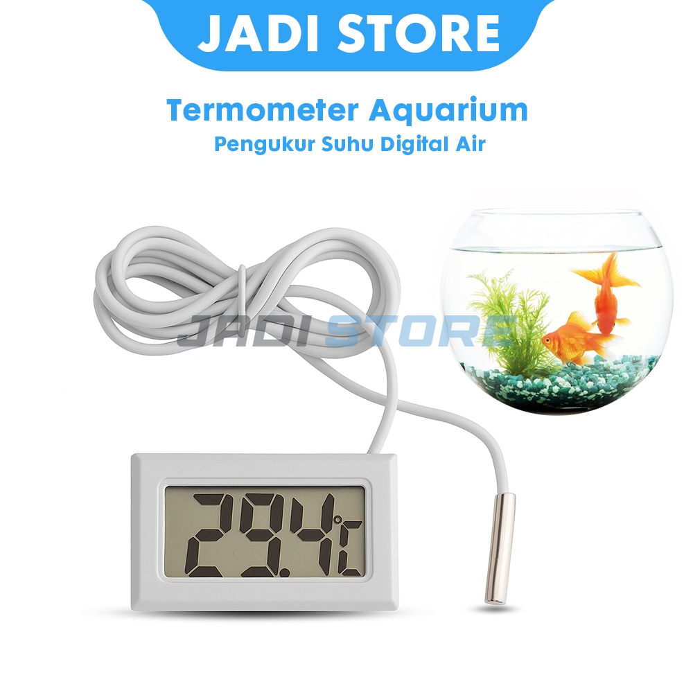Effosola Pengukur Suhu Digital Termometer Aquarium Fish Tank Kabel 1M - TPM-10 Effosola Pengukur Suh