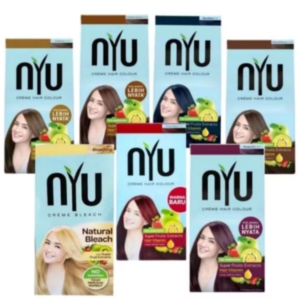 Nyu Creme Hair Colour - Nyu Pewarna Rambut | Pewarna Rambut