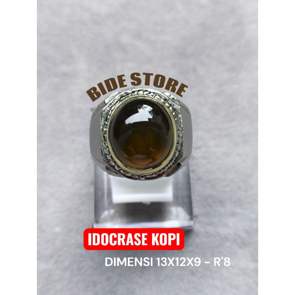 Cincin Batu IDOCRASE SOLAR KOPI Natural