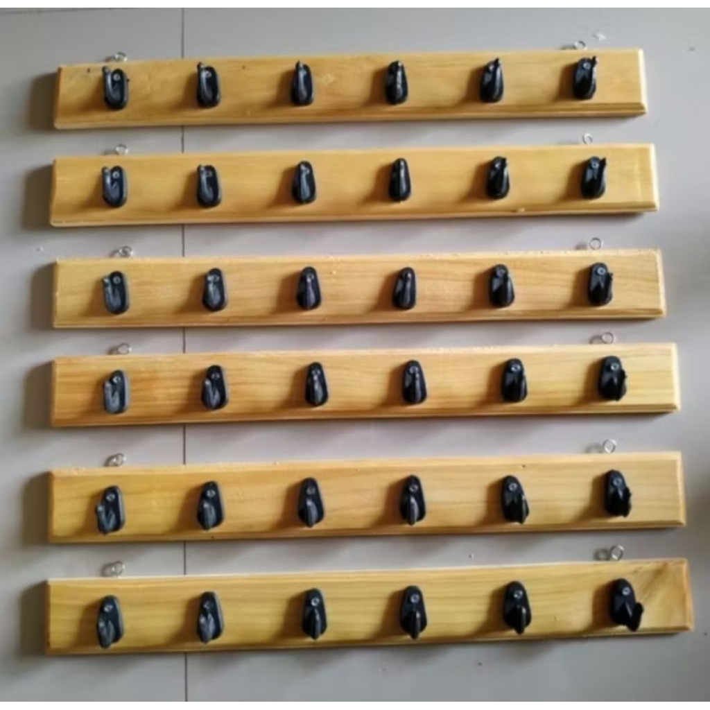 KAPSTOK GANTUNGAN BAJU KAYU JATI | GANTUNGAN AESTHETIC