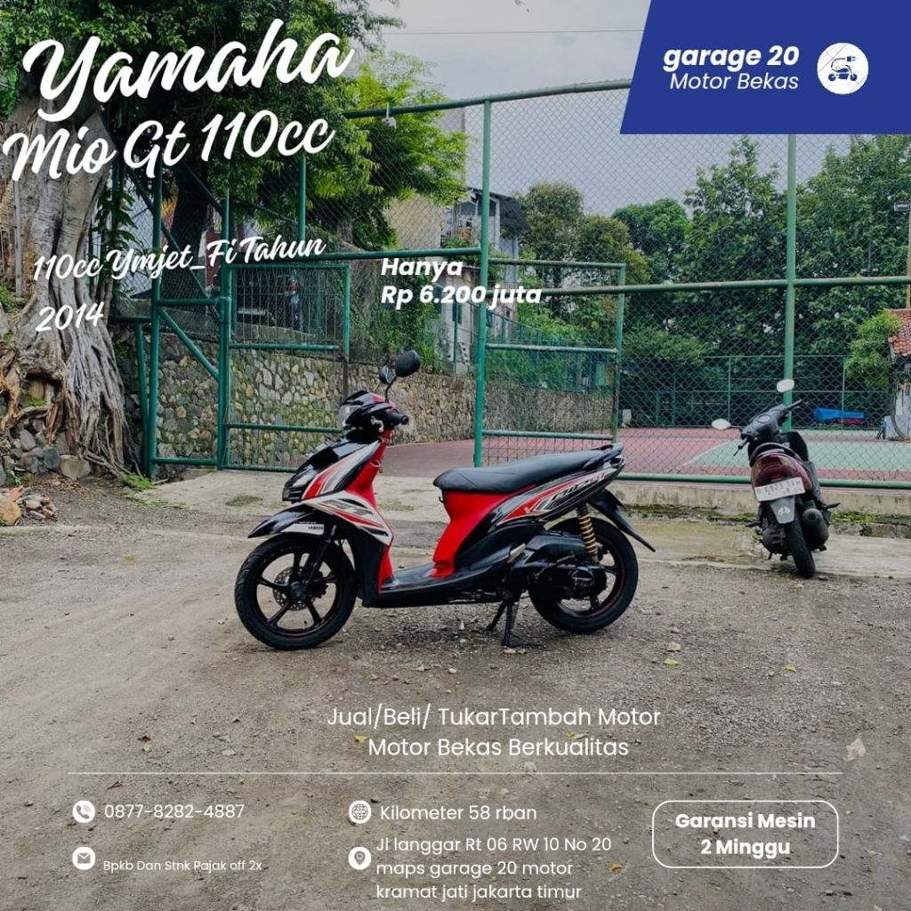 yamaha Mio GT 110cc ymjet_fi 2014