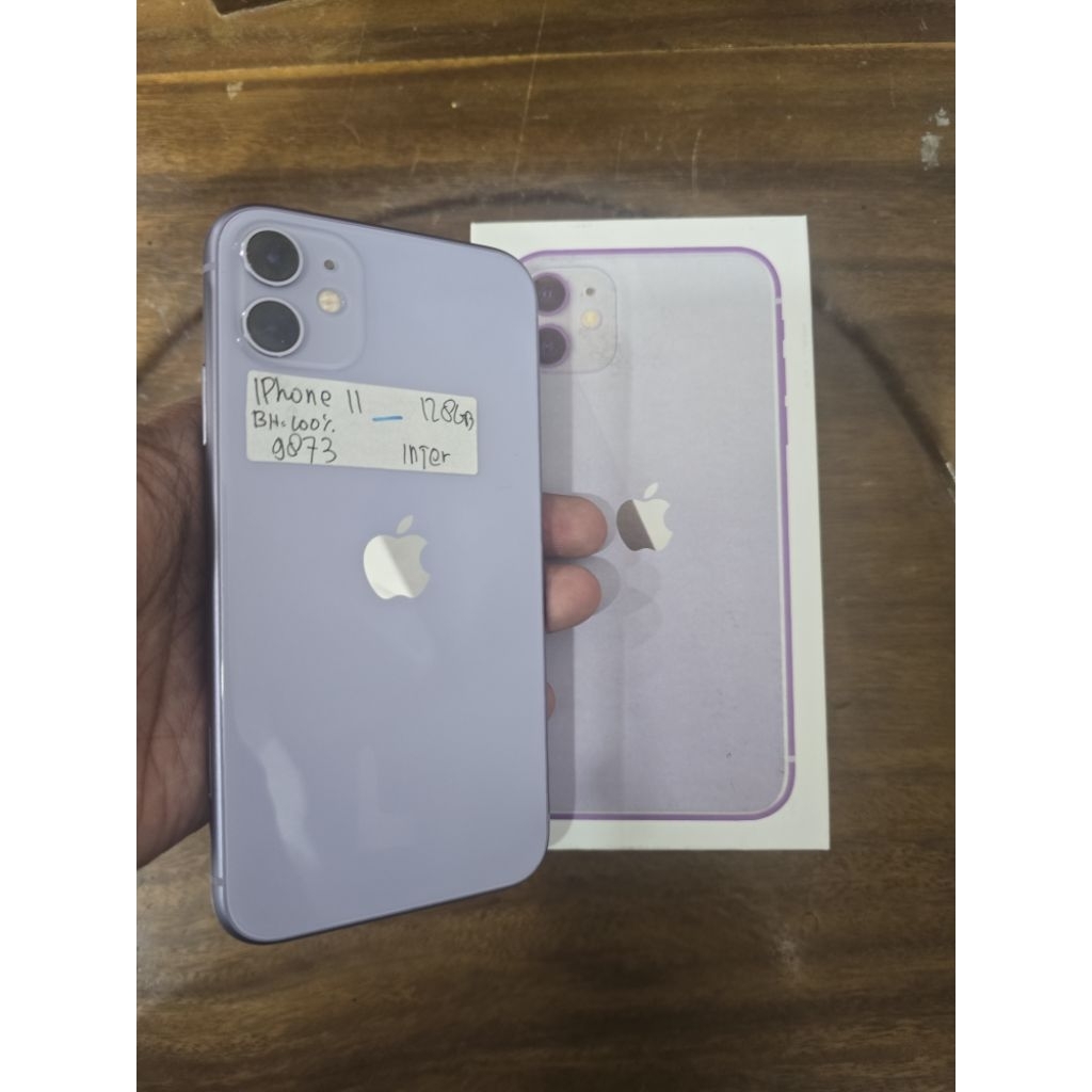 iphone 11 ungu 128gb LL/A