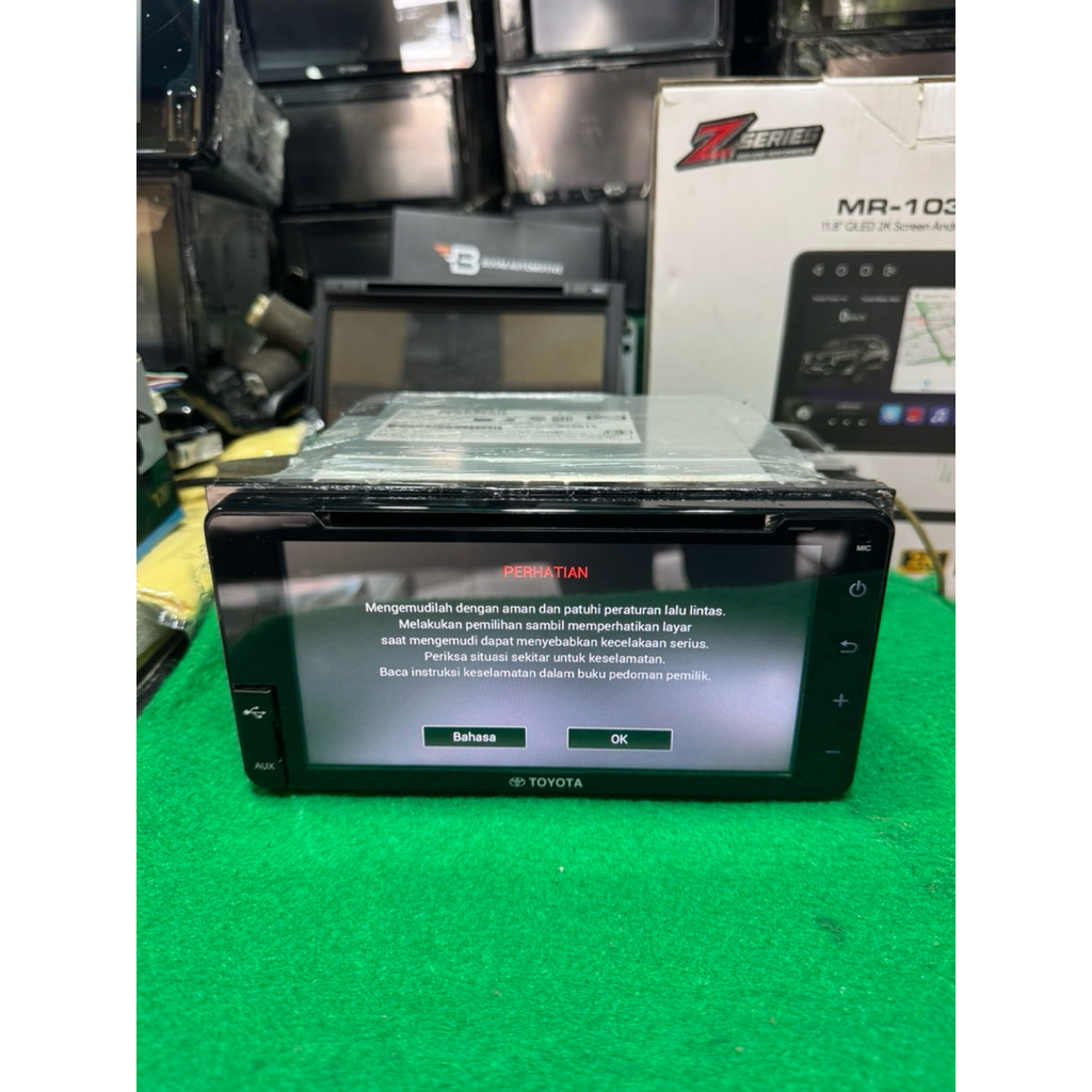 Head unit original toyota rush 2020