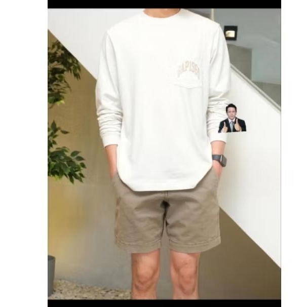 kaos lengan panjang gap original