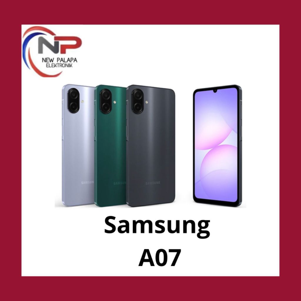 HP SAMSUNG A07 ram 6/128 garansi resmi