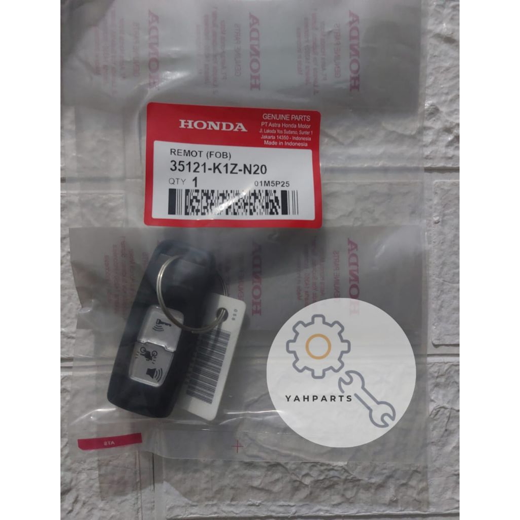Kunci Remot Pcx 160 AA Super honda, remote keyless set FOB Assy Pcx160 K1Z