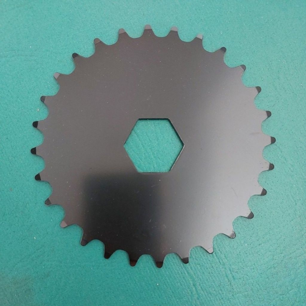 Piringan  gir tengah BMX 28T untuk spd ukuran 121618imc