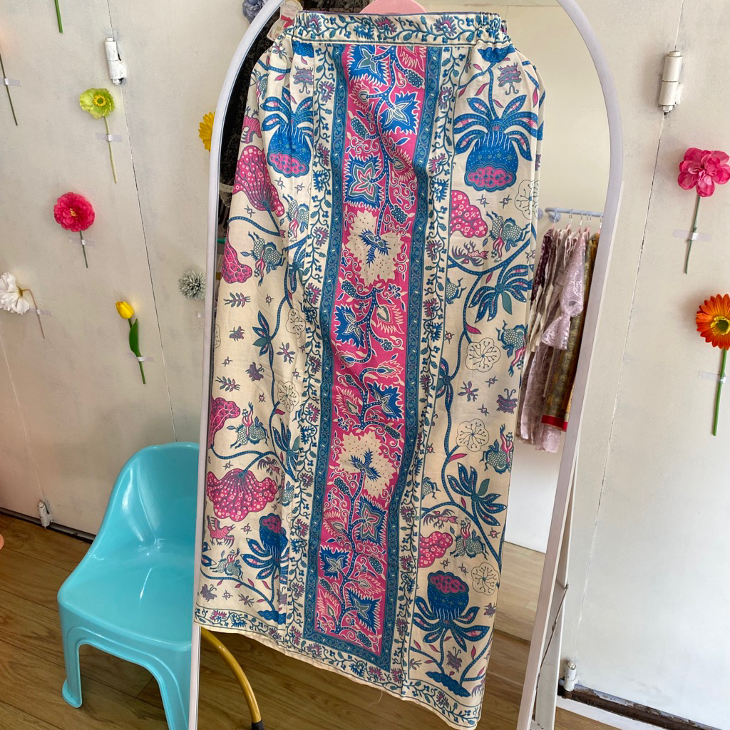 Lobdu - Rok Batik Span TANPA BELAHAN