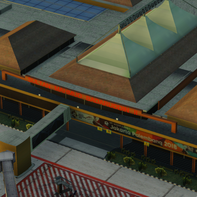 X-Plane11 / X-Plane12 Addon (ORI) - Mujago Aviation Sultan Mahmud Badaruddin II (WIPP)