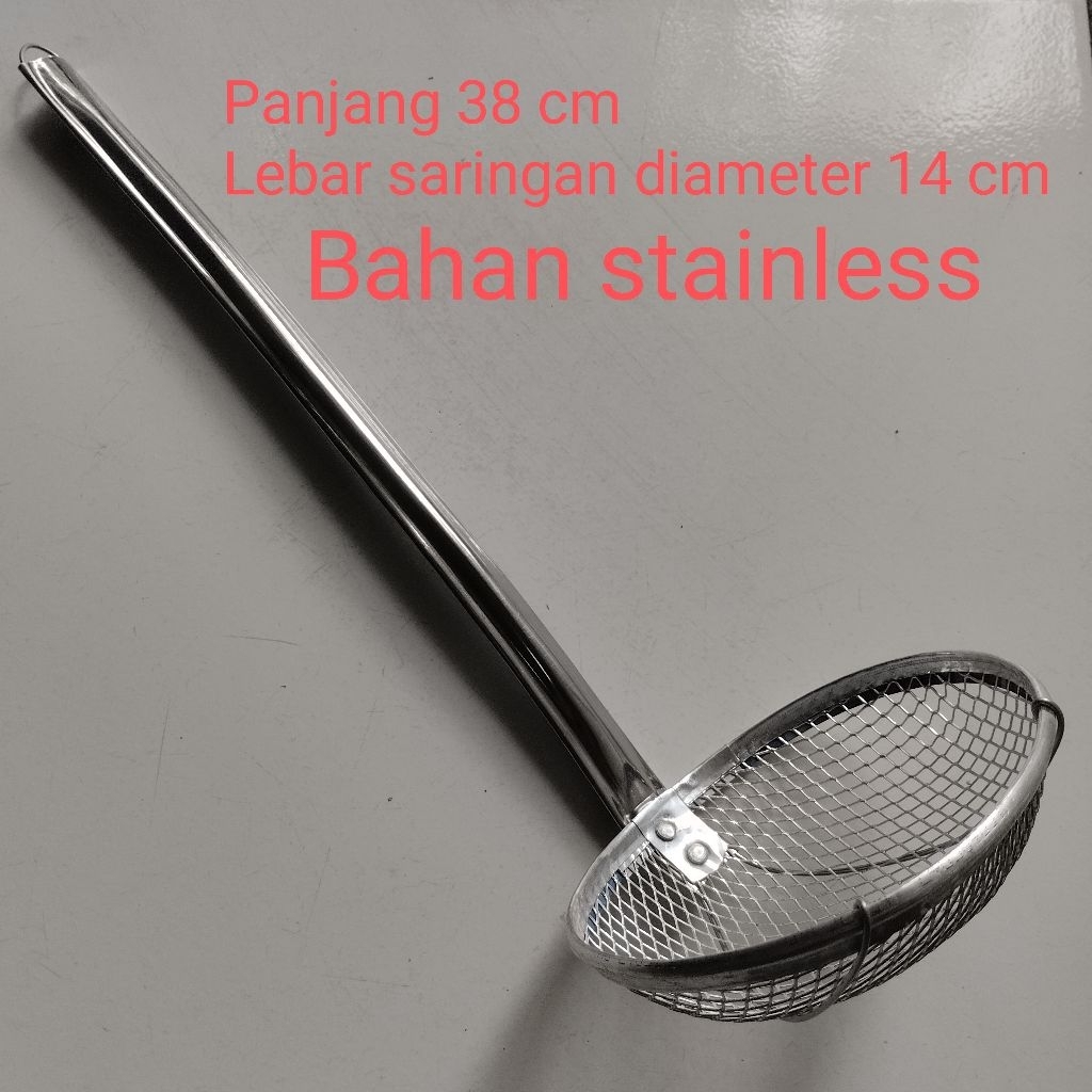 serok mie ayam stainles peniris mie ayam kawat cassa stainless