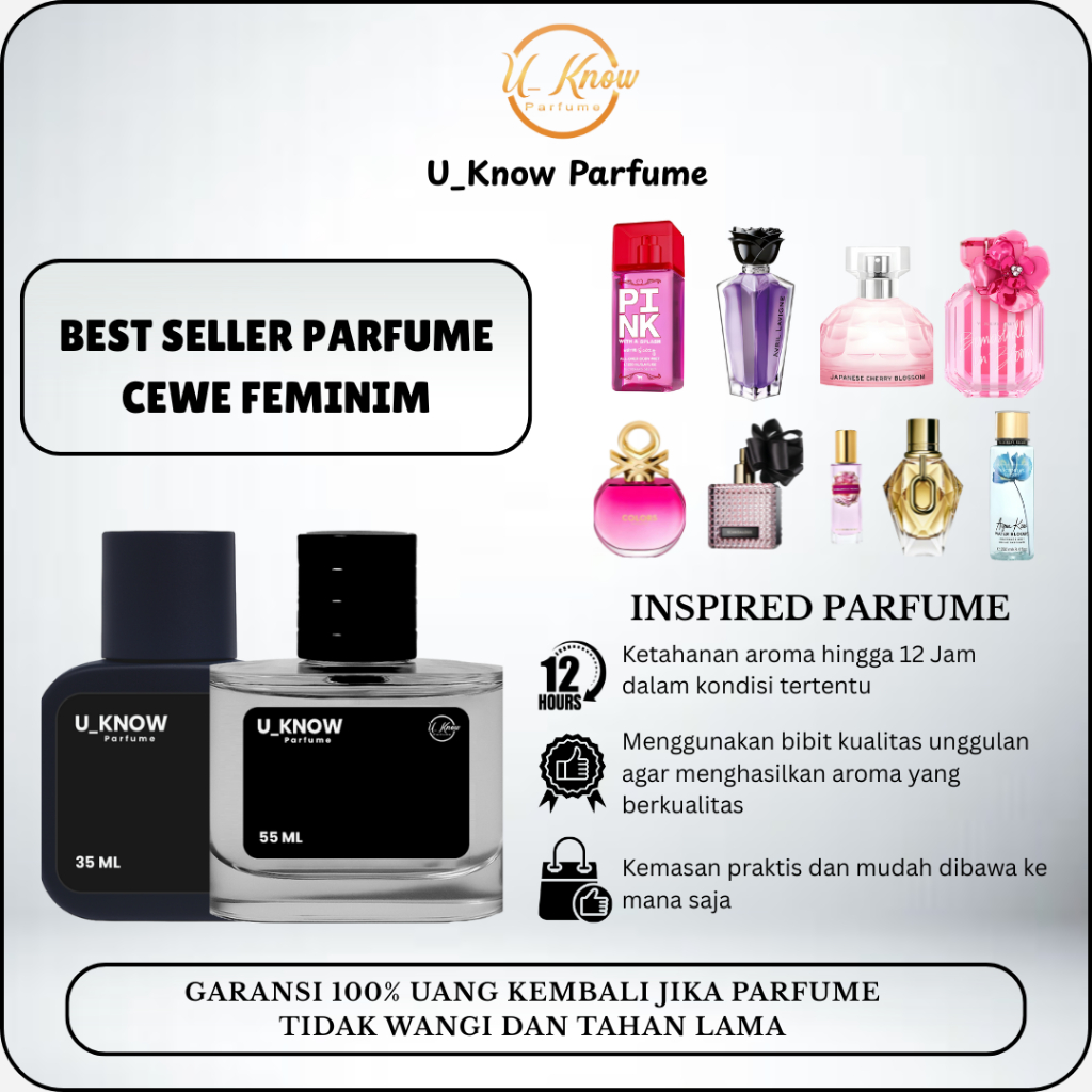 Best Seller Parfume Wanita Feminim - Parfume Favorite by U_Know Parfume