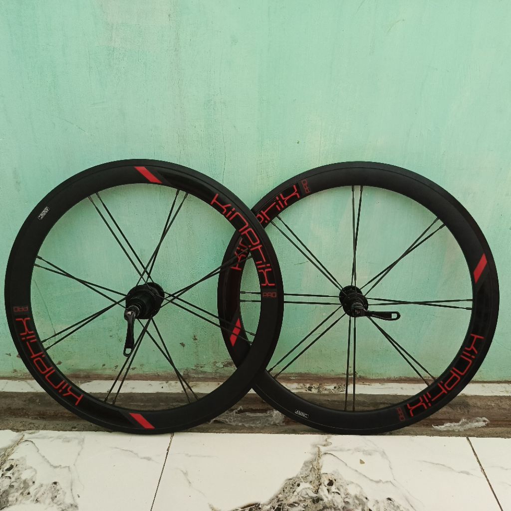 Wheelset 20-451 Kinetix Pro Limited jumphole spoke pipih RIMBRAKE