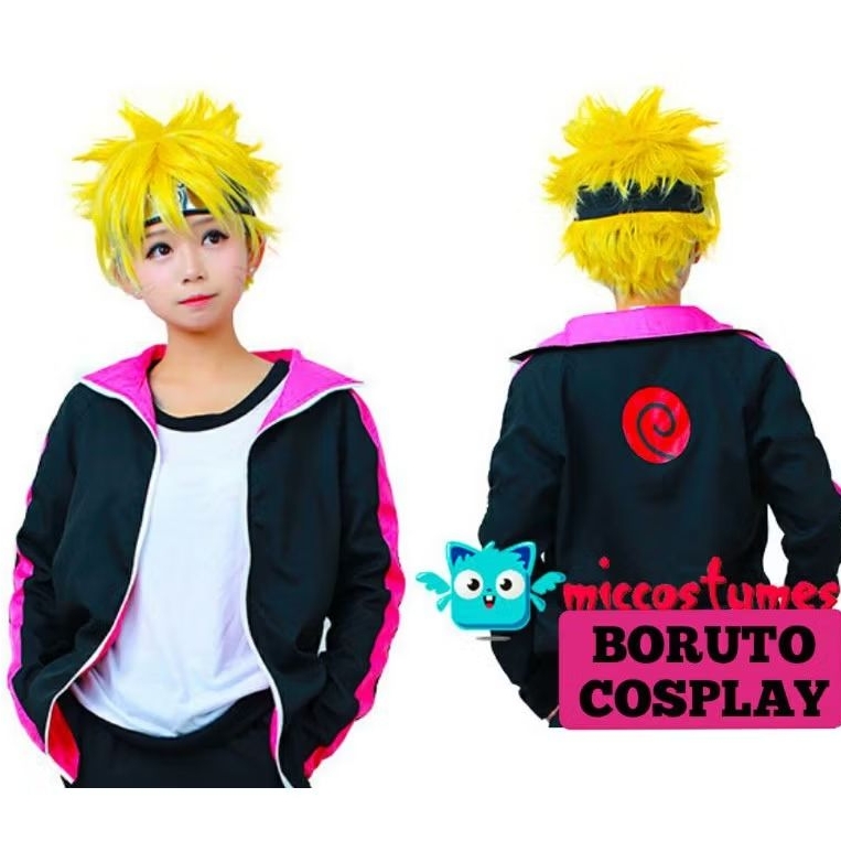 jaket anime cosplay boruto