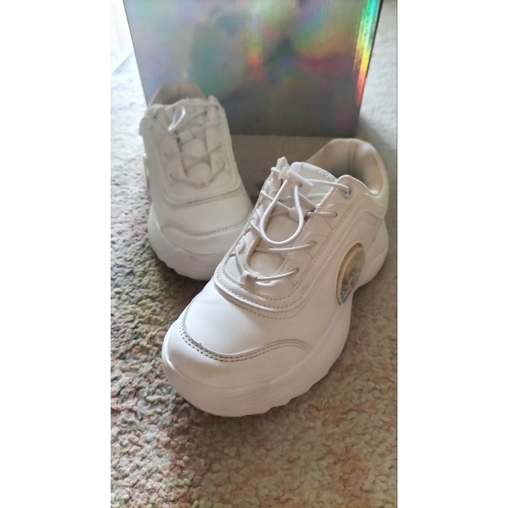 PL - Sepatu Anak Cewe Payless Club Culture Flo Sneaker - White