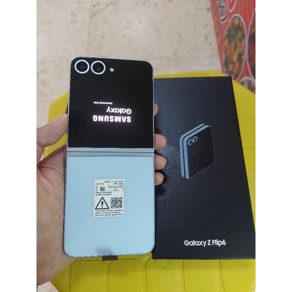 Samsung Z Flip 6 12/256 Gb Second Resmi Mulus