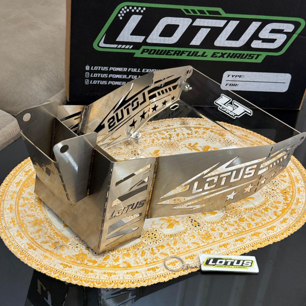 Bagasi Box Aki Stainles Original LOTUS PNP Motor Mio Sporty dan Mio smaile