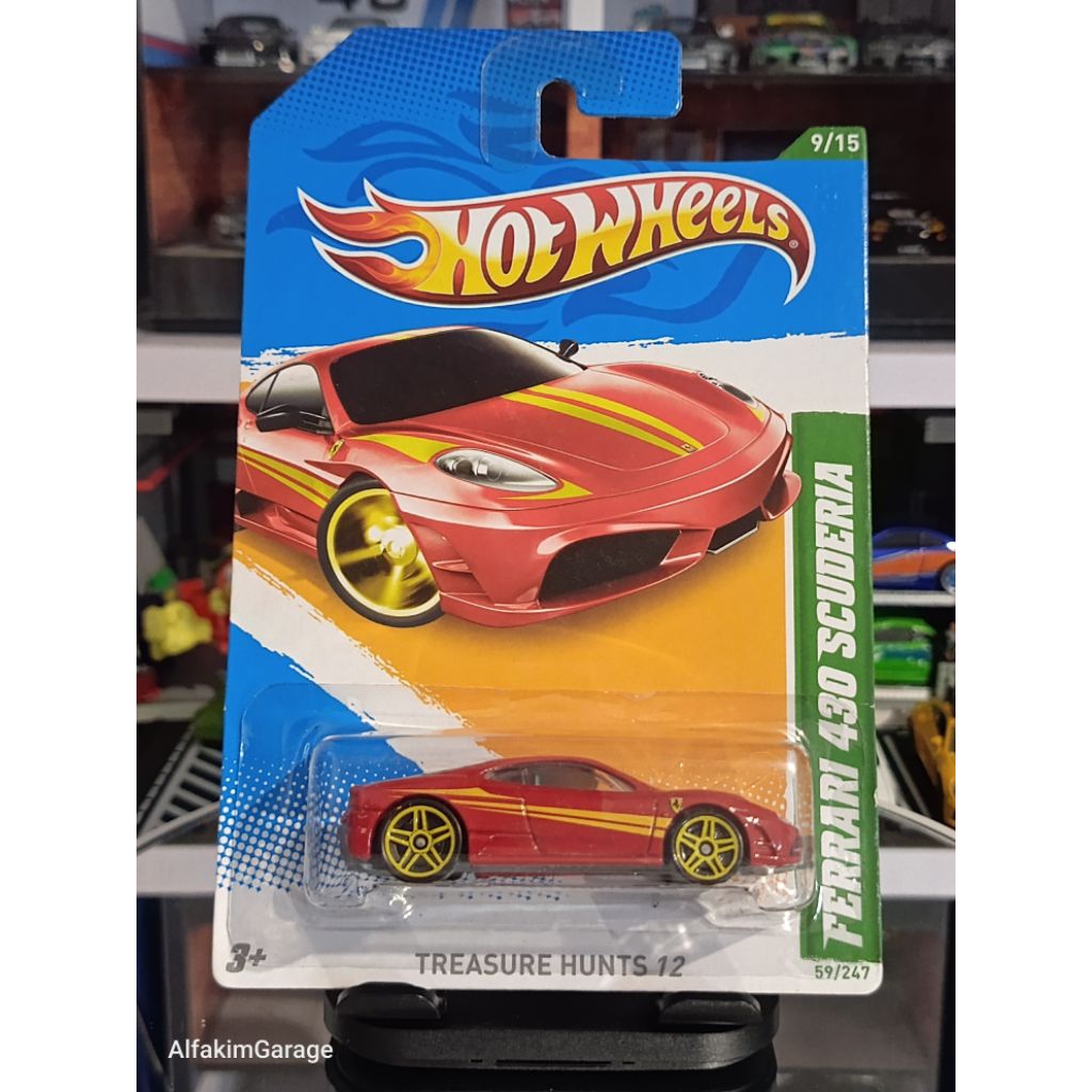 Hot Wheels Real Car Ferrari F40 / F50 / 430 Scuderia Treasure Hunt 12 / 458 Italia / 512M / 599xx / 