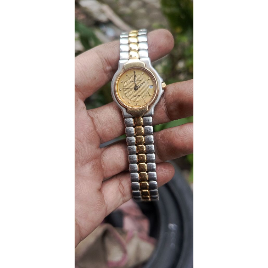 jam tangan wanita Universal geneve 18k  original lapisan emas