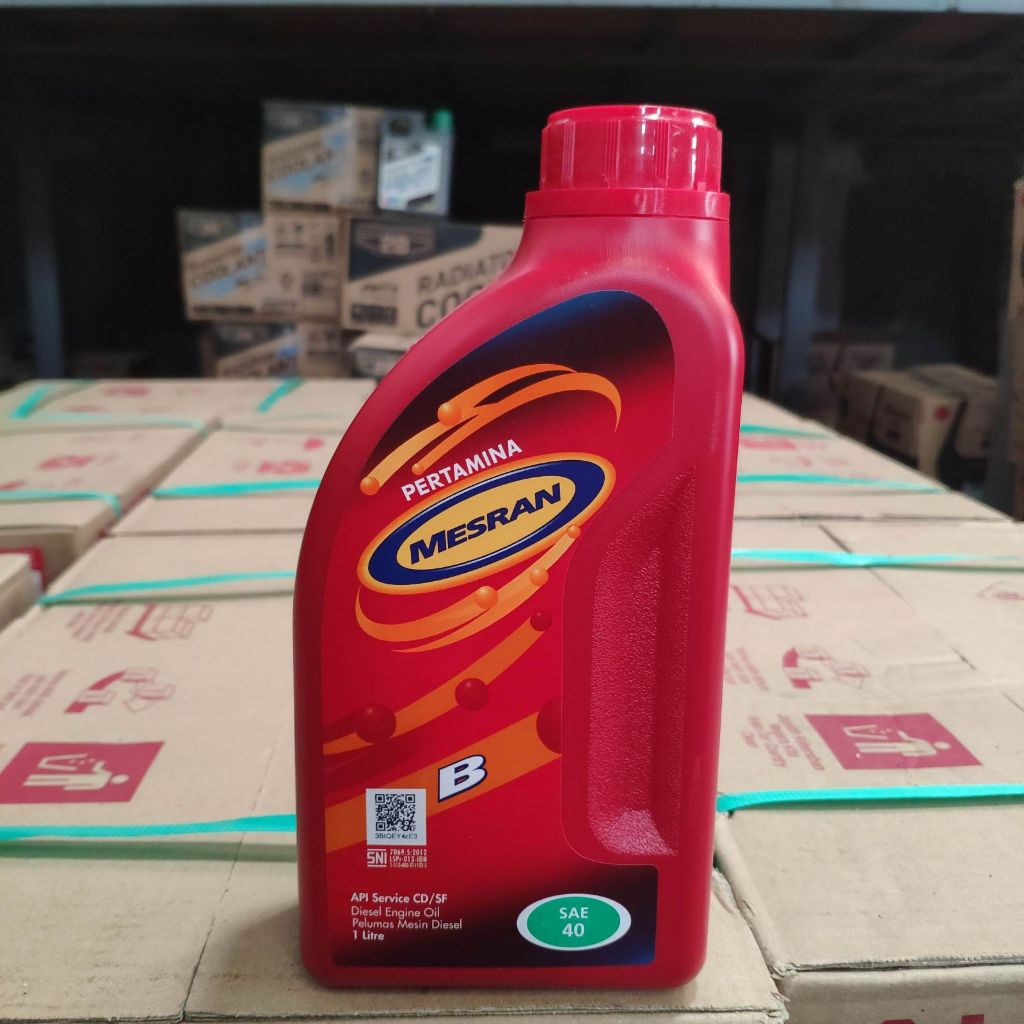 Oli Mesran B Sae 40 1L Asli Original