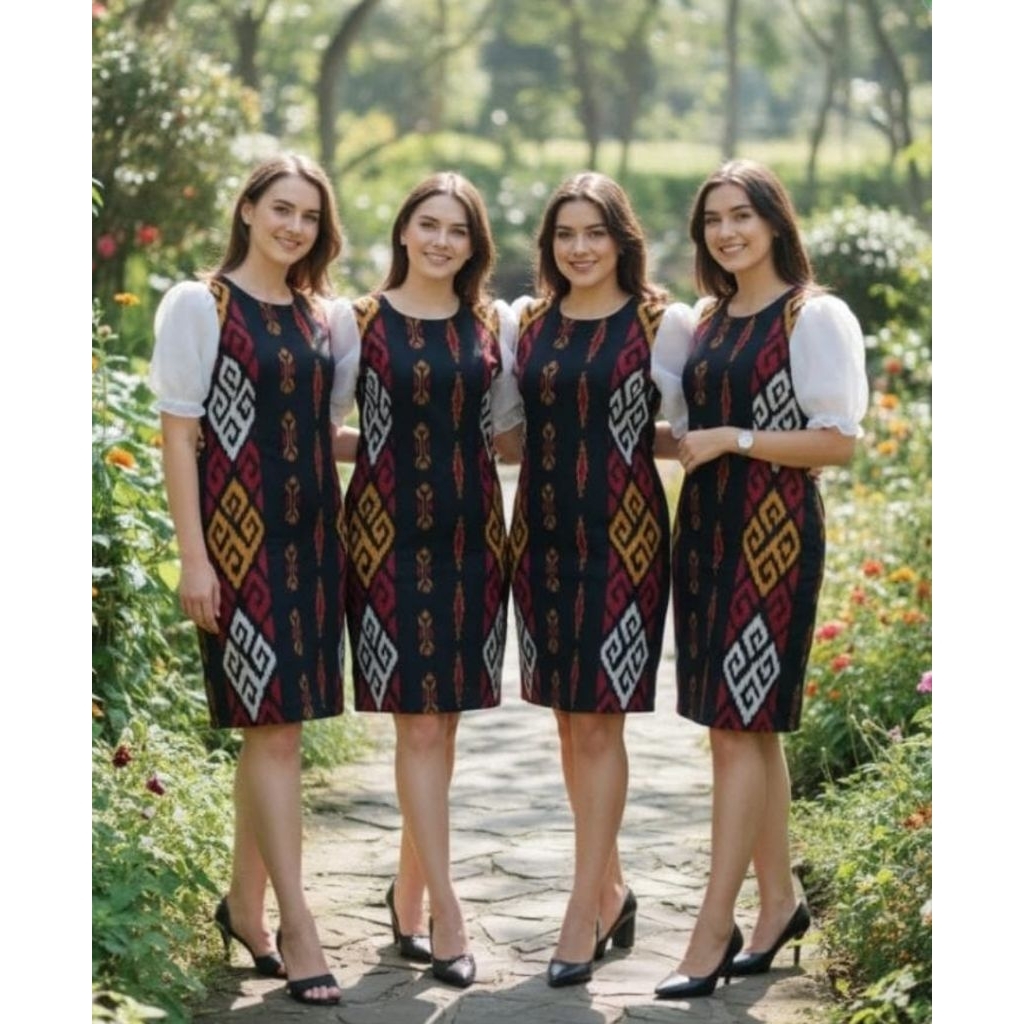 DRES TENUN TORAJA + TRIKOT HALUS