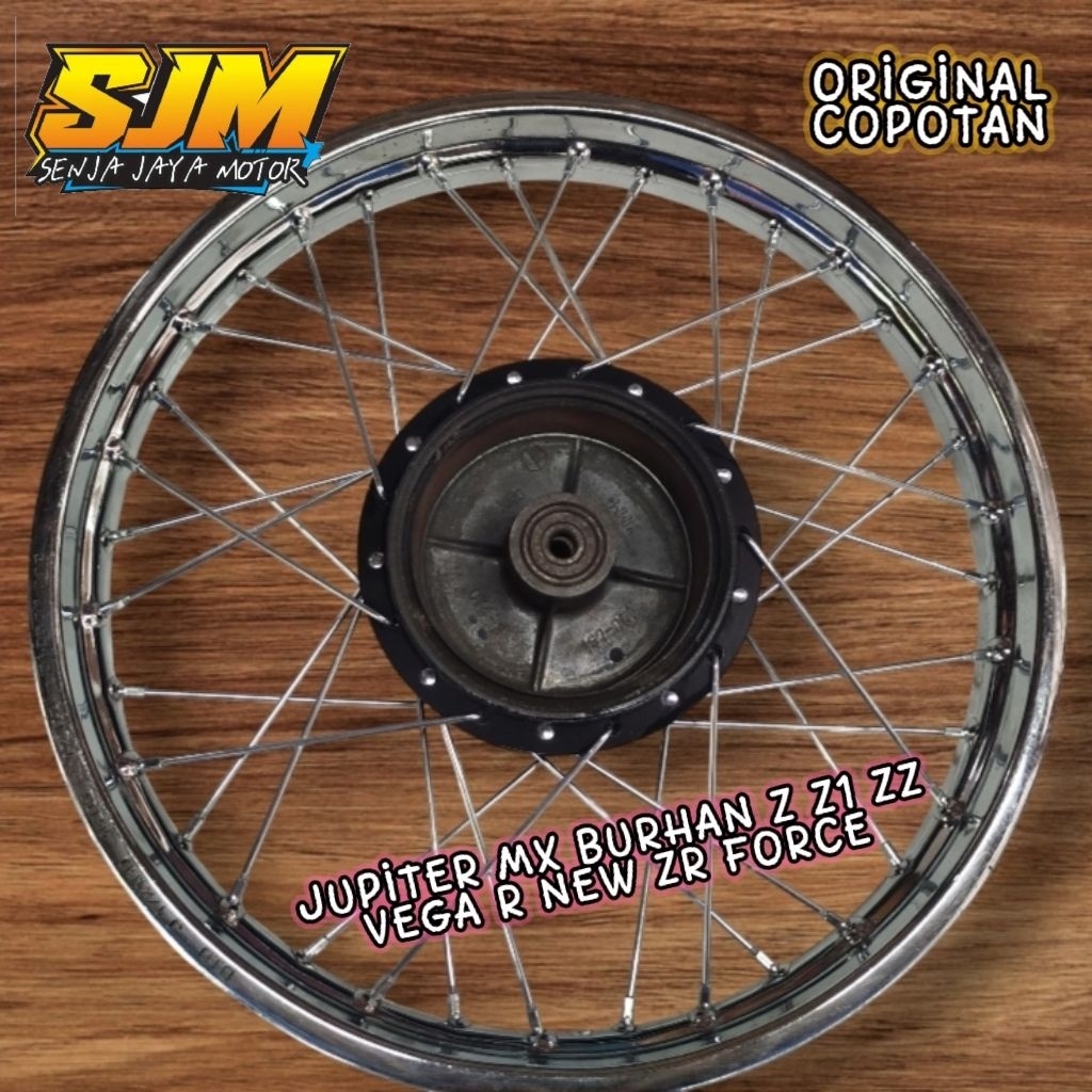 velg velk jari jari belakang yamaha tromol besar jupiter z mx burhan z1 zz vega r new zr force origi