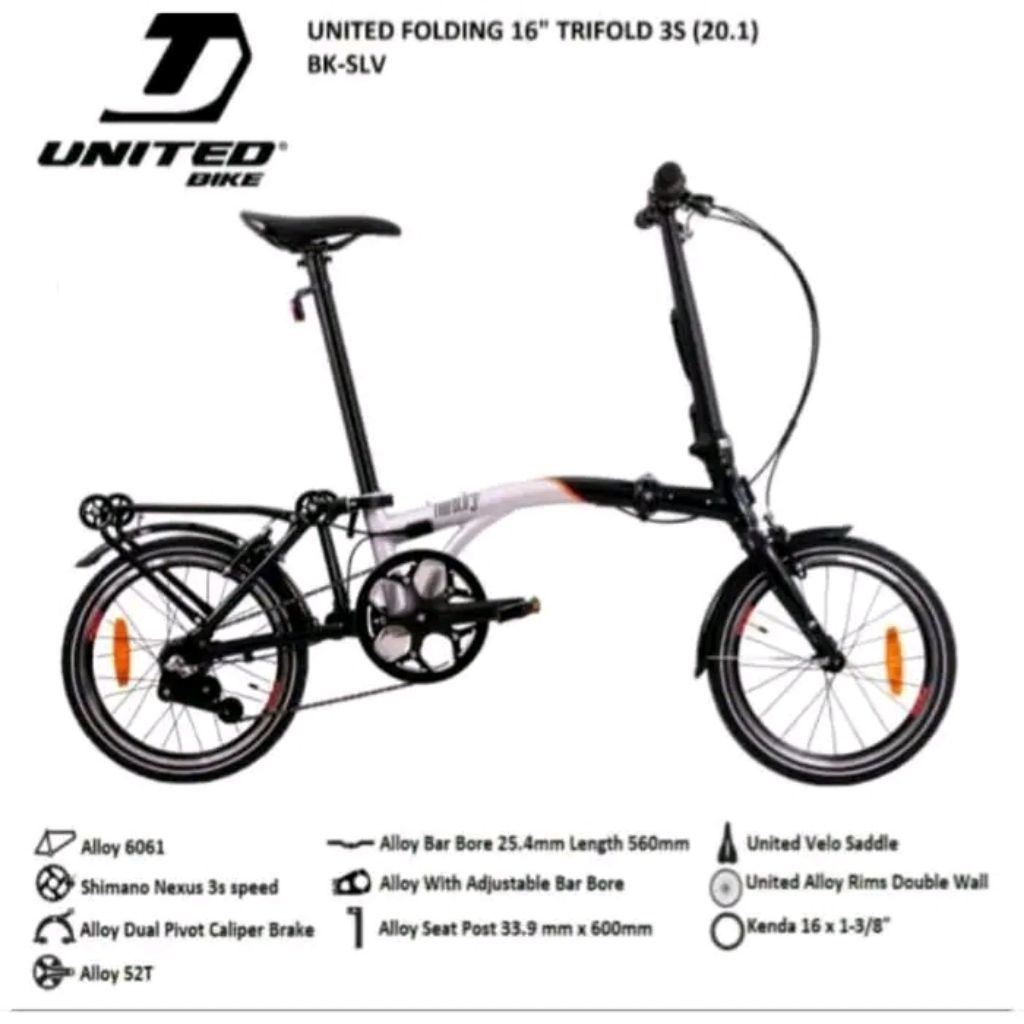 United Trifold 3s new