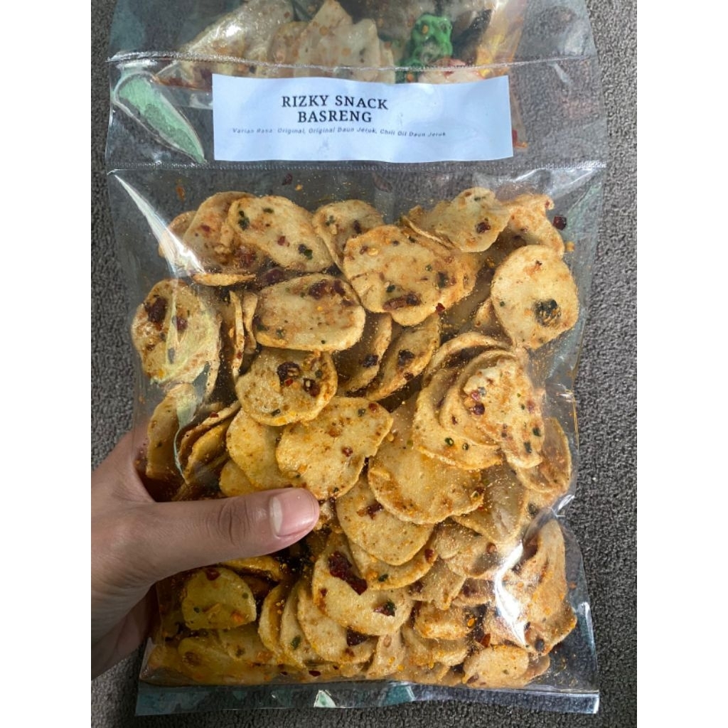 BASRENG CHILI OIL DAUN JERUK