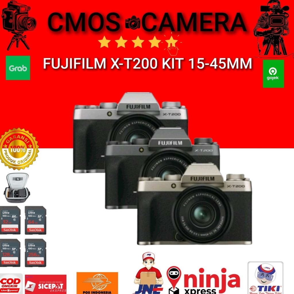 FUJIFILM X-T200 KIT 15-45MM