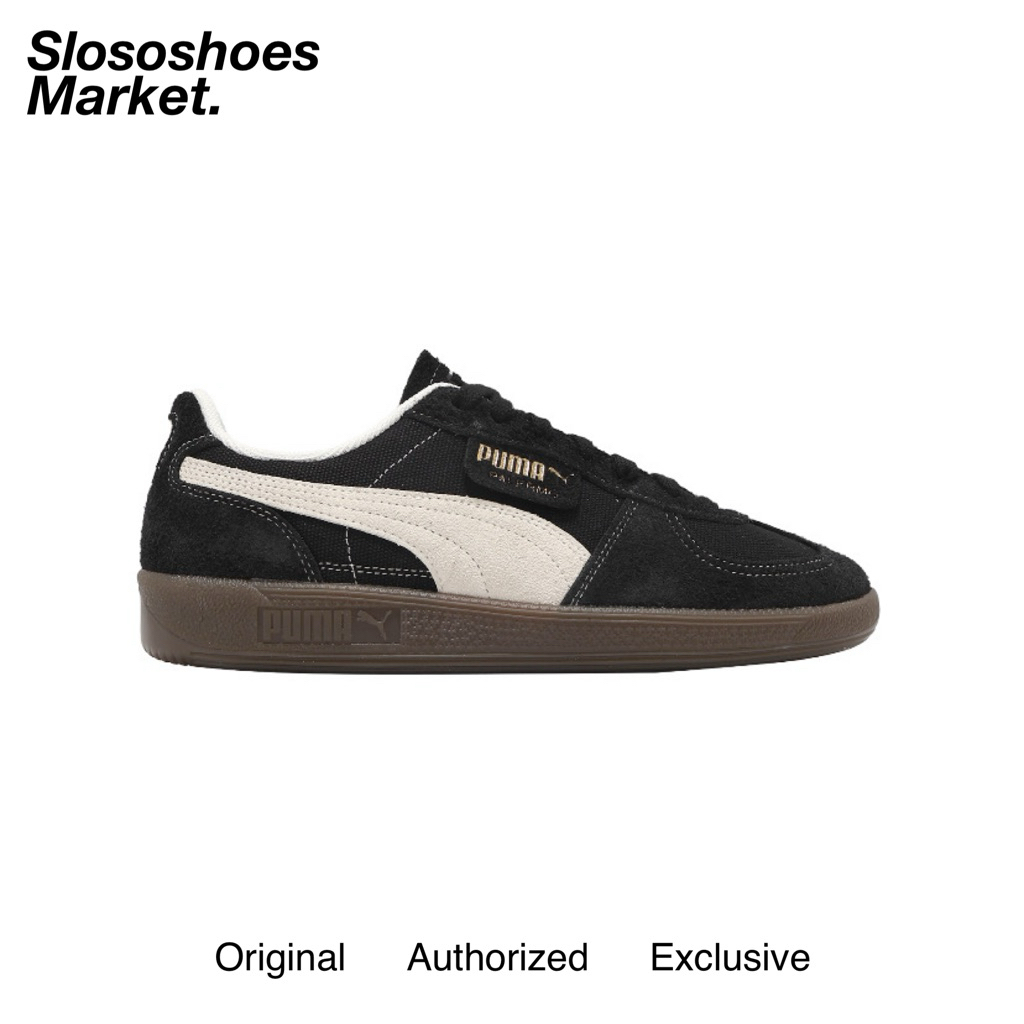 Puma Palermo Vintage - Black Suede Gum 100% Original / RESMI
