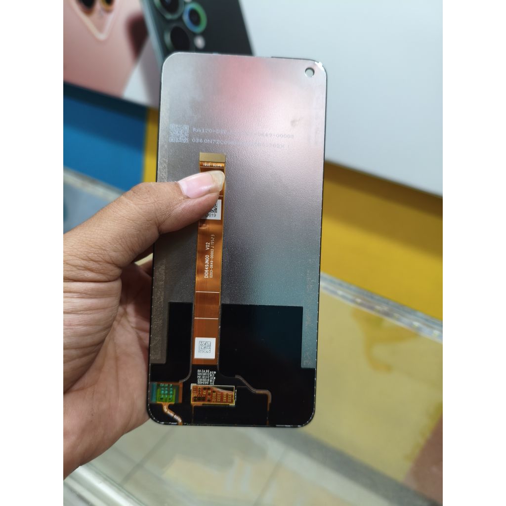 LCD Realme 6 Original Copotan Normal Tested