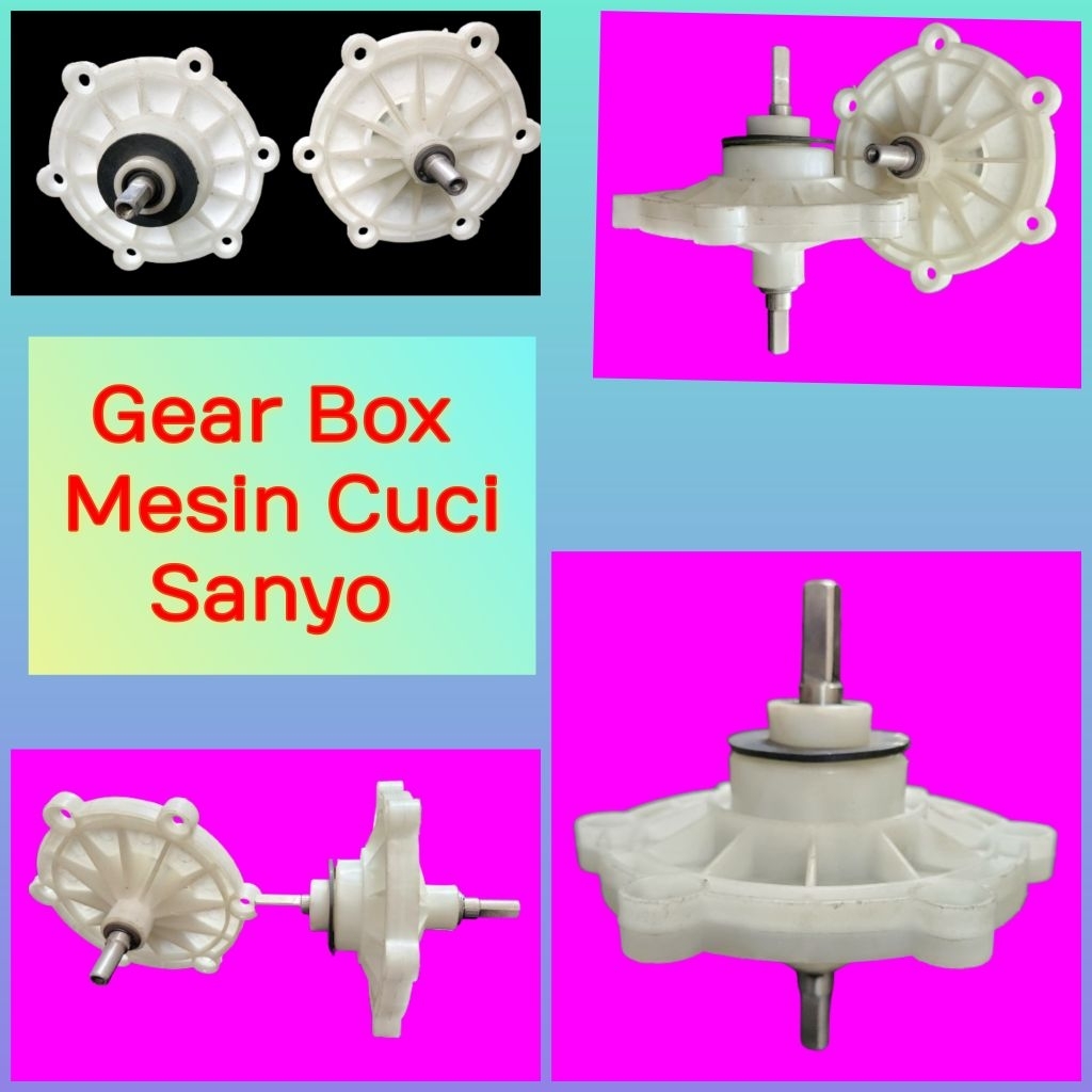 Gear Box Mesin Cuci As Kotak Sanyo Mesin Cuci 2 Tabung