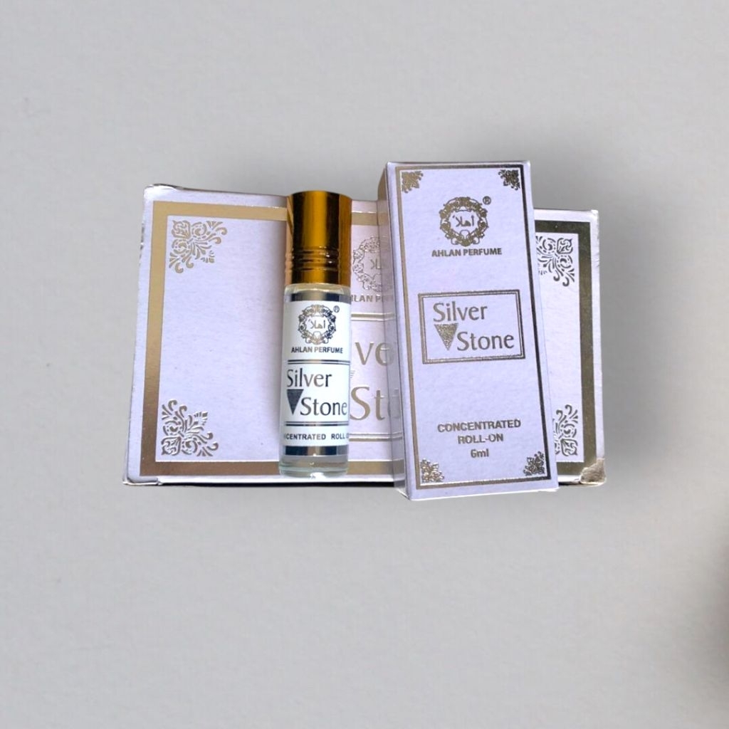 Parfum Silver Stone Made Saudi Concentrated Roll-on 6ml