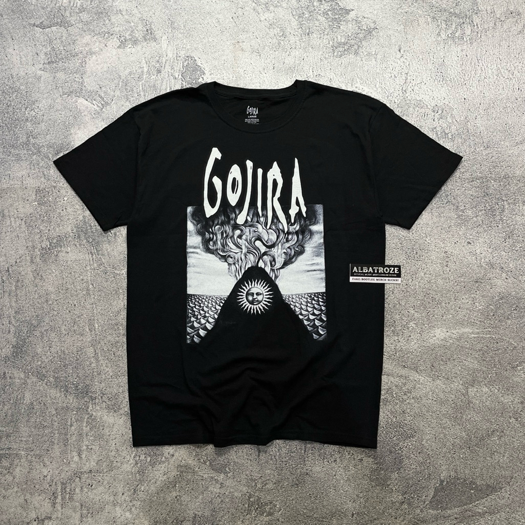 T-SHIRT / KAOS BAND OFFICIAL GOJIRA - ELEMENTS