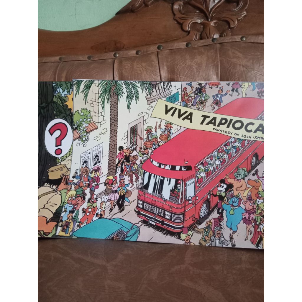 Poster Komik Tintin Ukuran A3