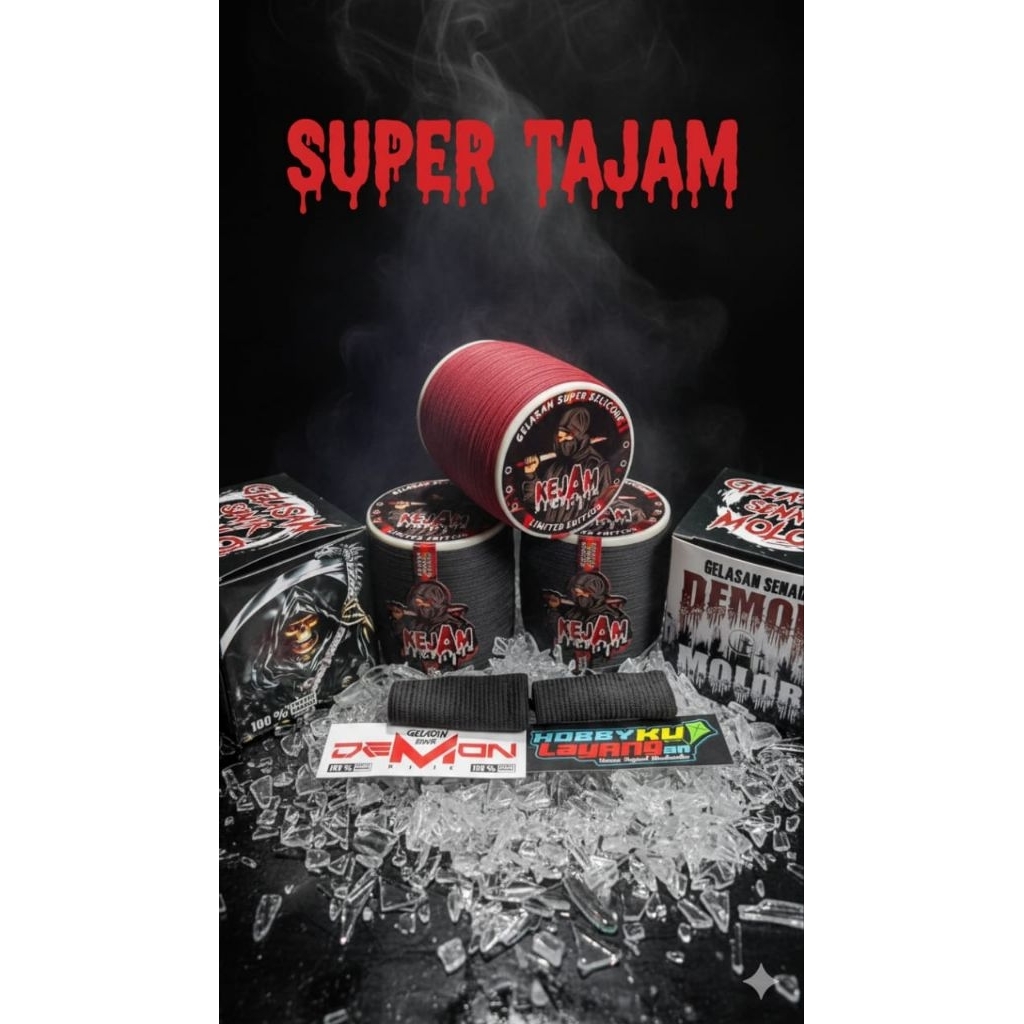 GELASAN SENAR KEJAM SIZE 023 PANJANG 2000 YARD SUPER POWER