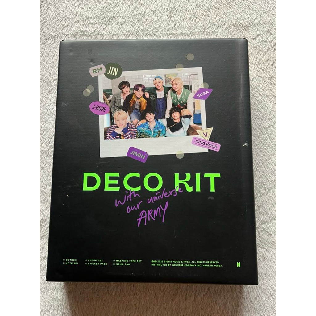 (baca deskripsi) DECO KIT (rpc taehyung)