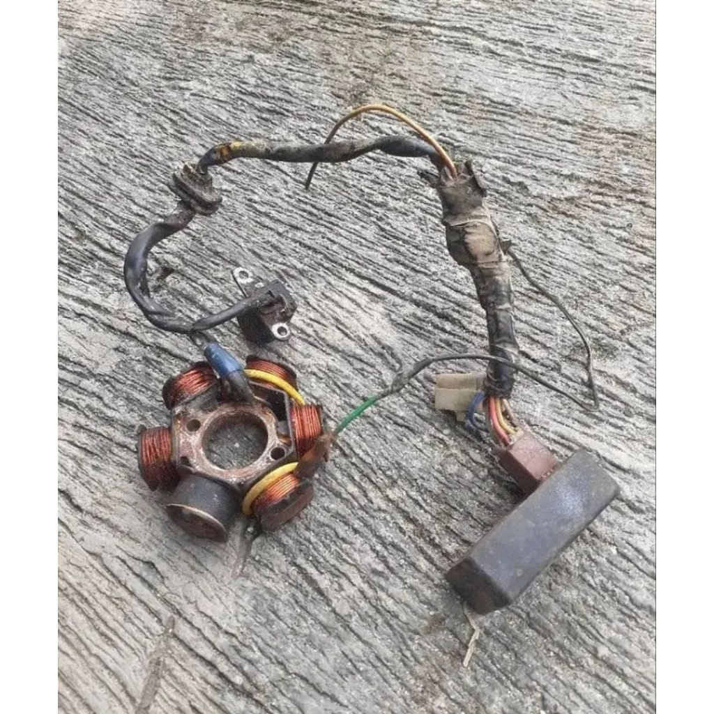 CDI ecu spul jalan pengapian honda supra lama pnp revo astrea grend prima barang asli original copot