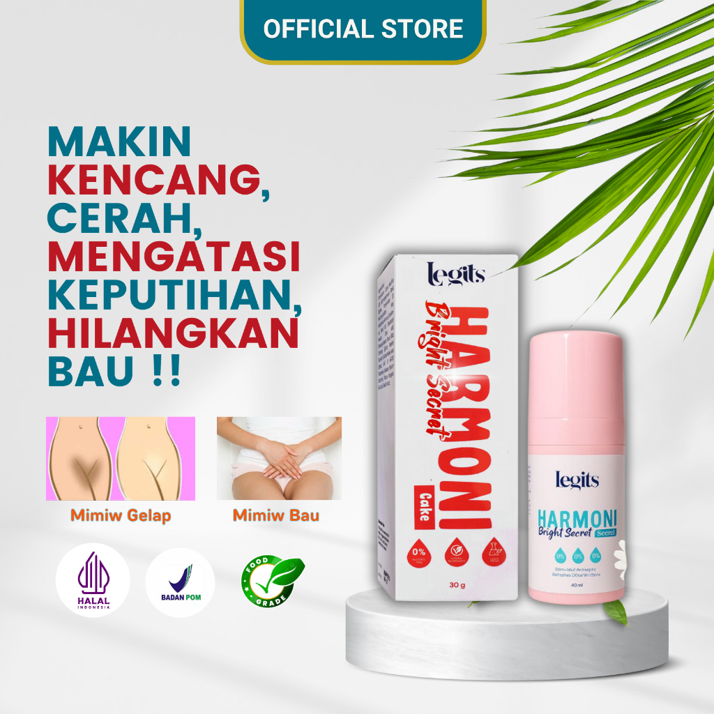 Legits Serum - Mongobati Keputihan, Bau, Gatal, keset lagi- miss dan bibir Instan - BPOM HALAL