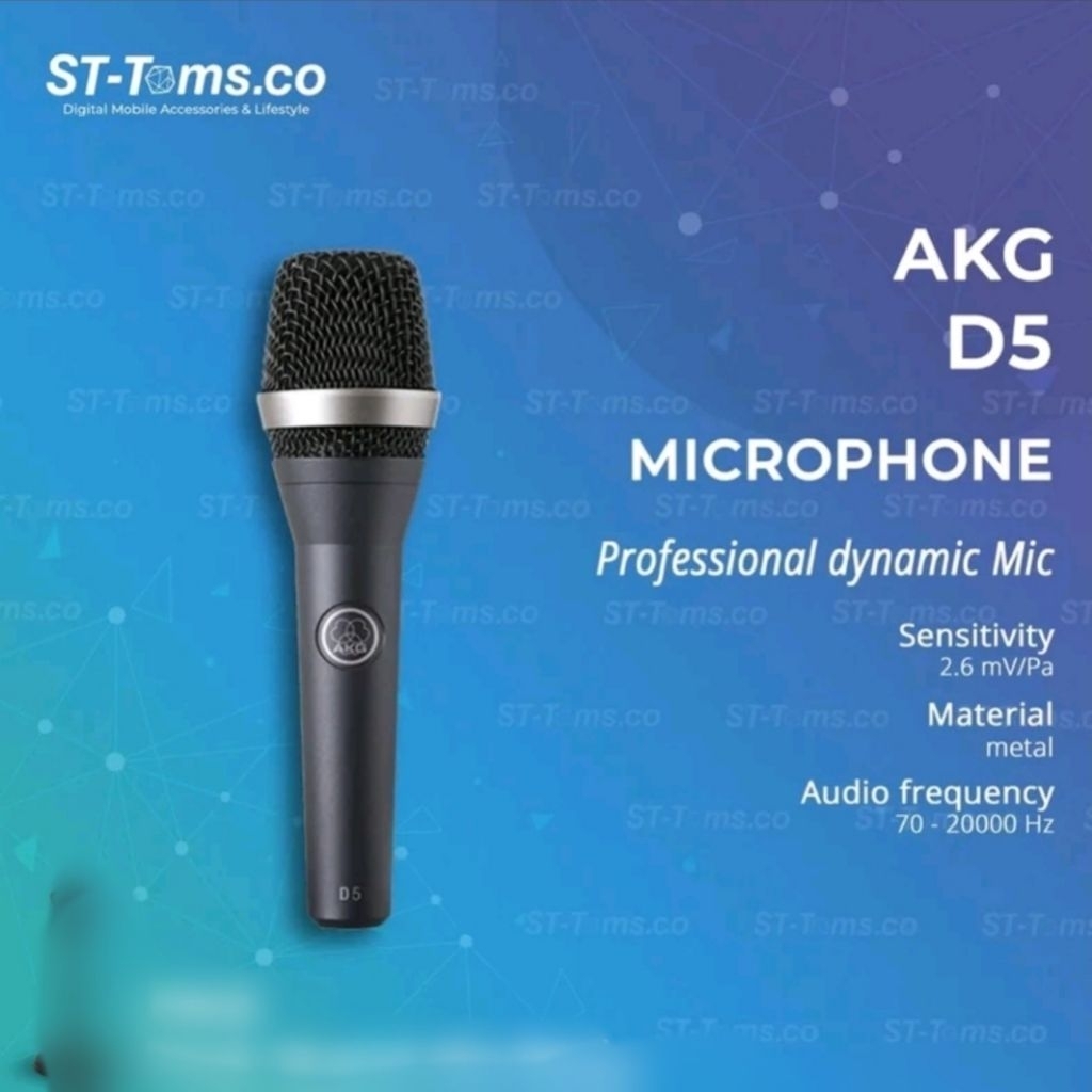 Microphone AKG D5 Original Mic Dynamic