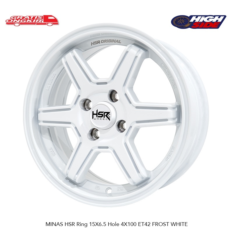 Jual Velg HSR Ring 15 Mobil Honda Freed ( Pelek Hsr Minas )