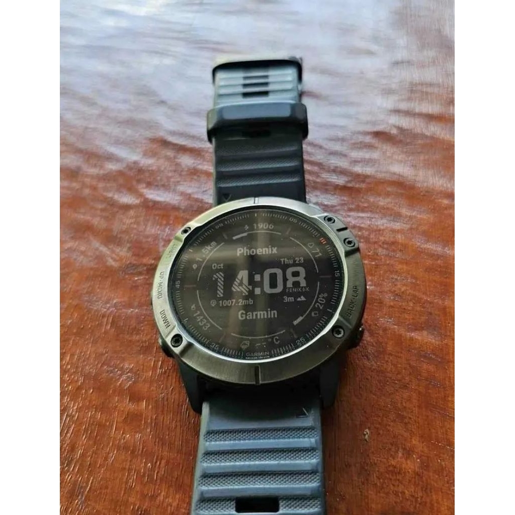 Garmin fenix 6 sapphire resmi fullset