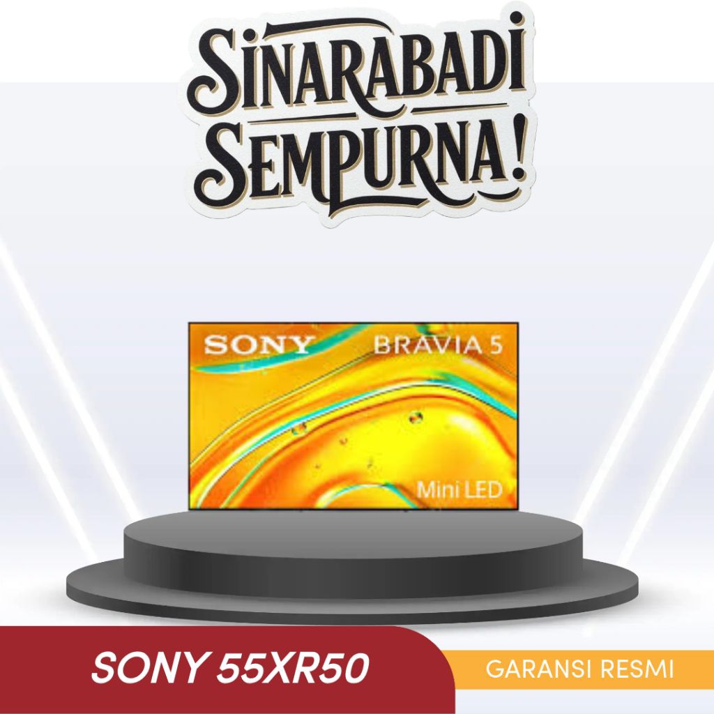 SONY 55XR50 / K-55XR50 BRAVIA 5 MINI LED 4K TV 55 inch 2025 series